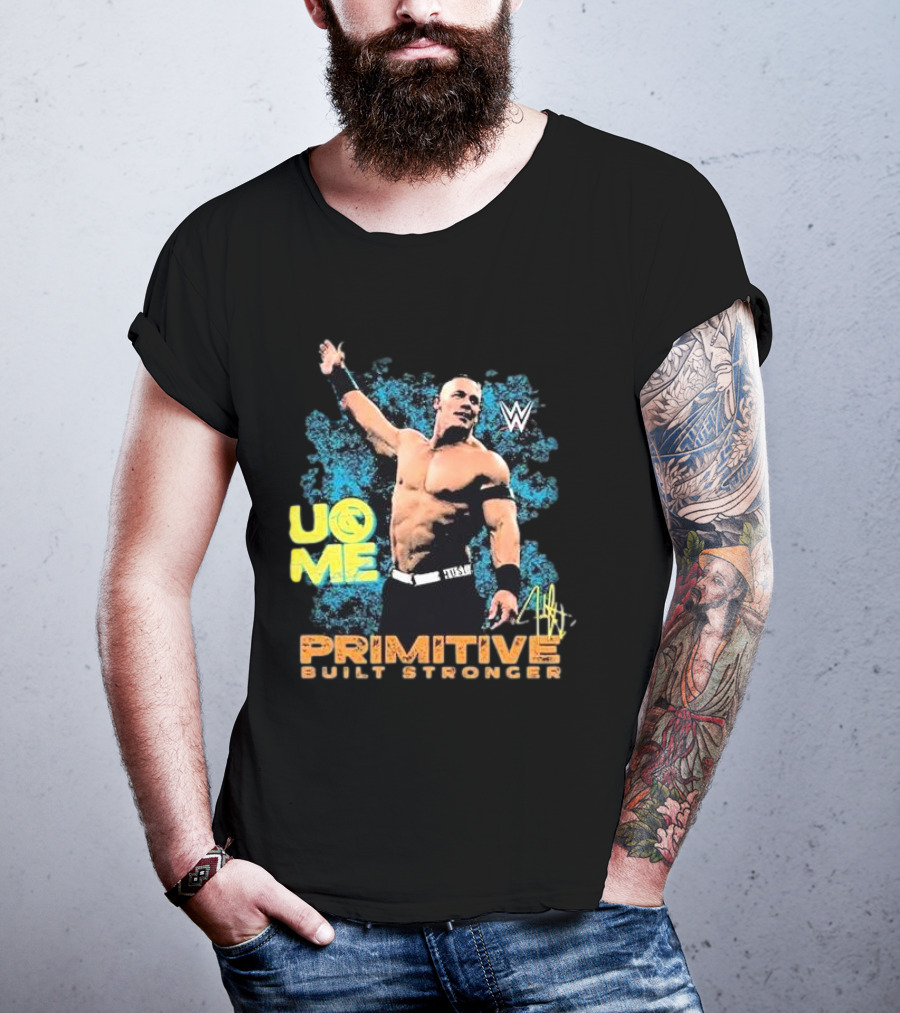 WWE Cena U Me Primitive Built Stronger T-Shirt