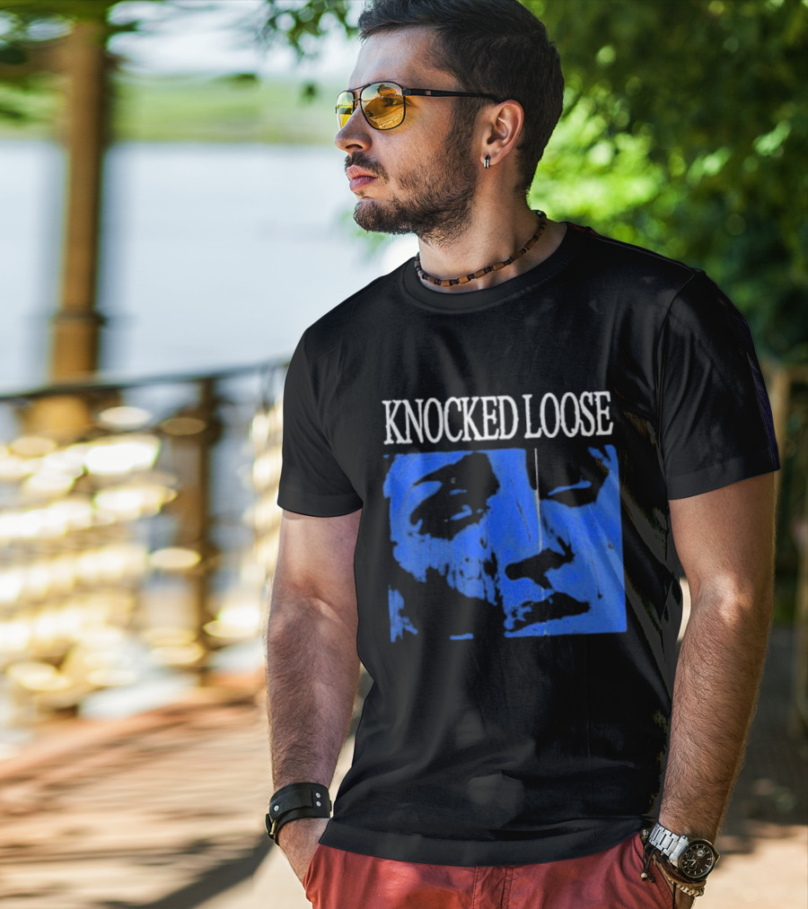 KNOCKED LOOSE Blue Face T-Shirt