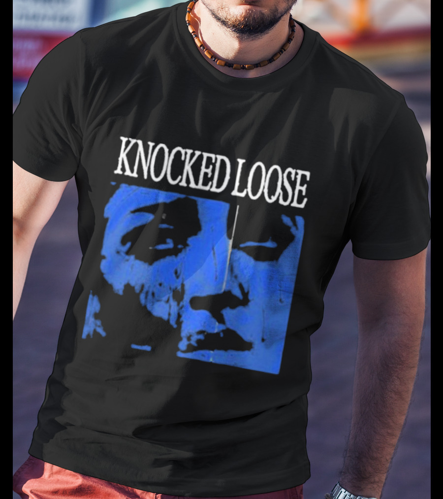 KNOCKED LOOSE Blue Face T-Shirt