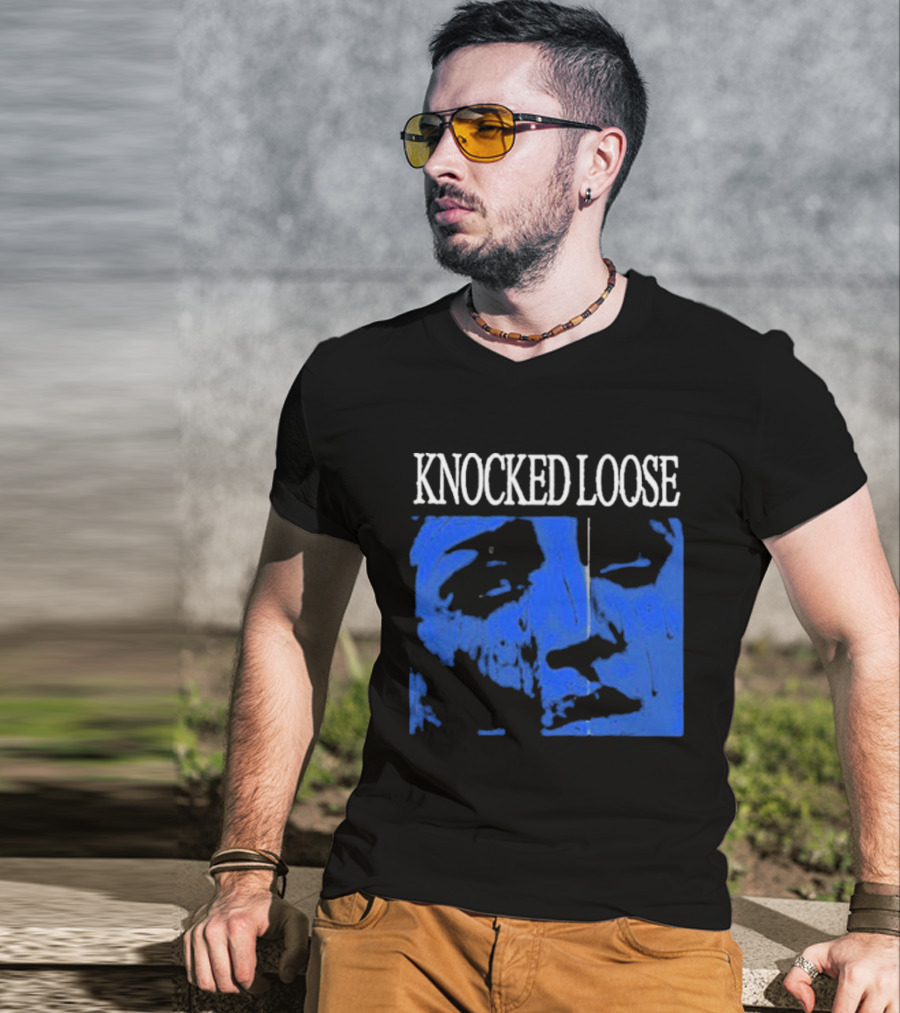 KNOCKED LOOSE Blue Face T-Shirt
