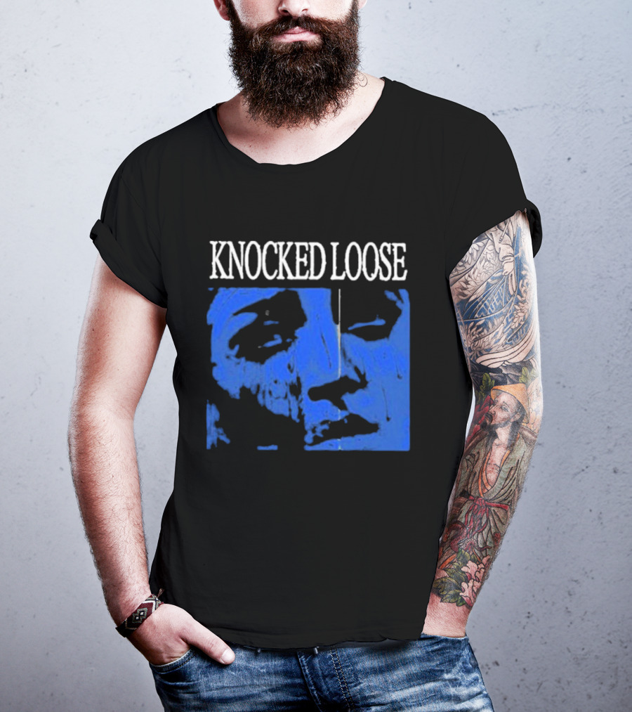 KNOCKED LOOSE Blue Face T-Shirt