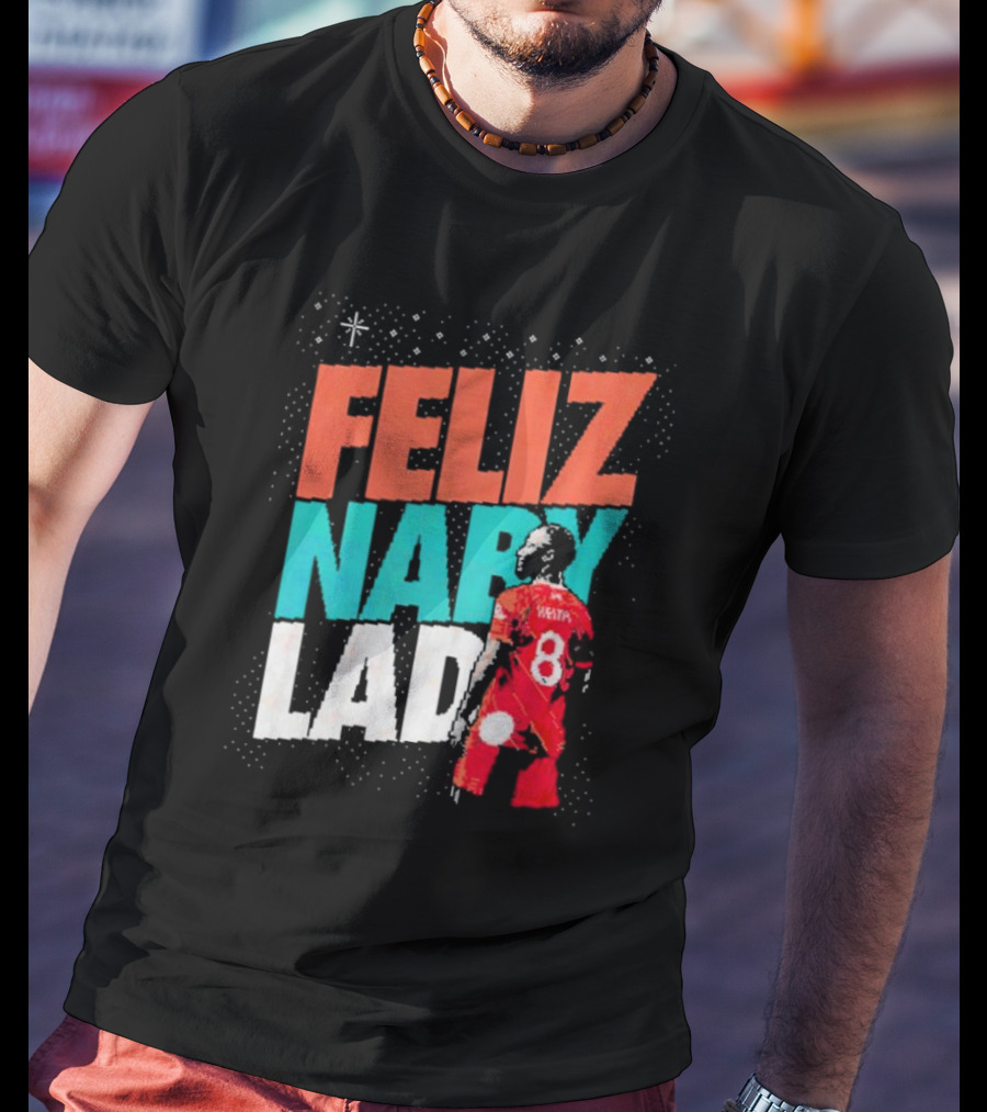 Feliz Naby Lad Liverpool FC Naby Keita Christmas Soccer T-Shirt