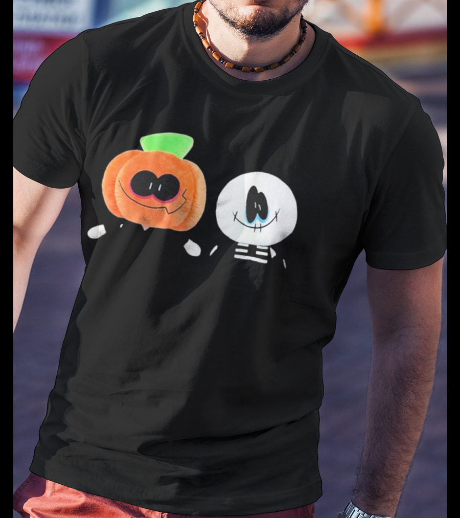 Sr Pelo Skid And Pump Spooky Month T-Shirt