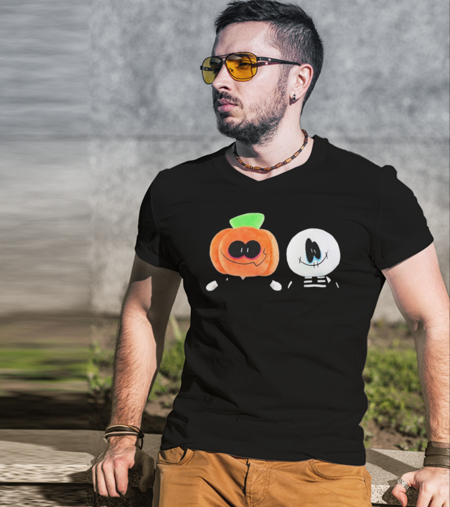Sr Pelo Skid And Pump Spooky Month T-Shirt
