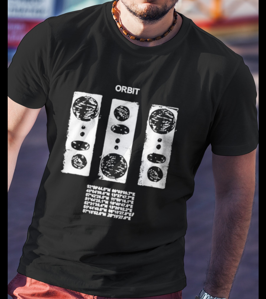 ORBIT Coordinates Abstract T-Shirt