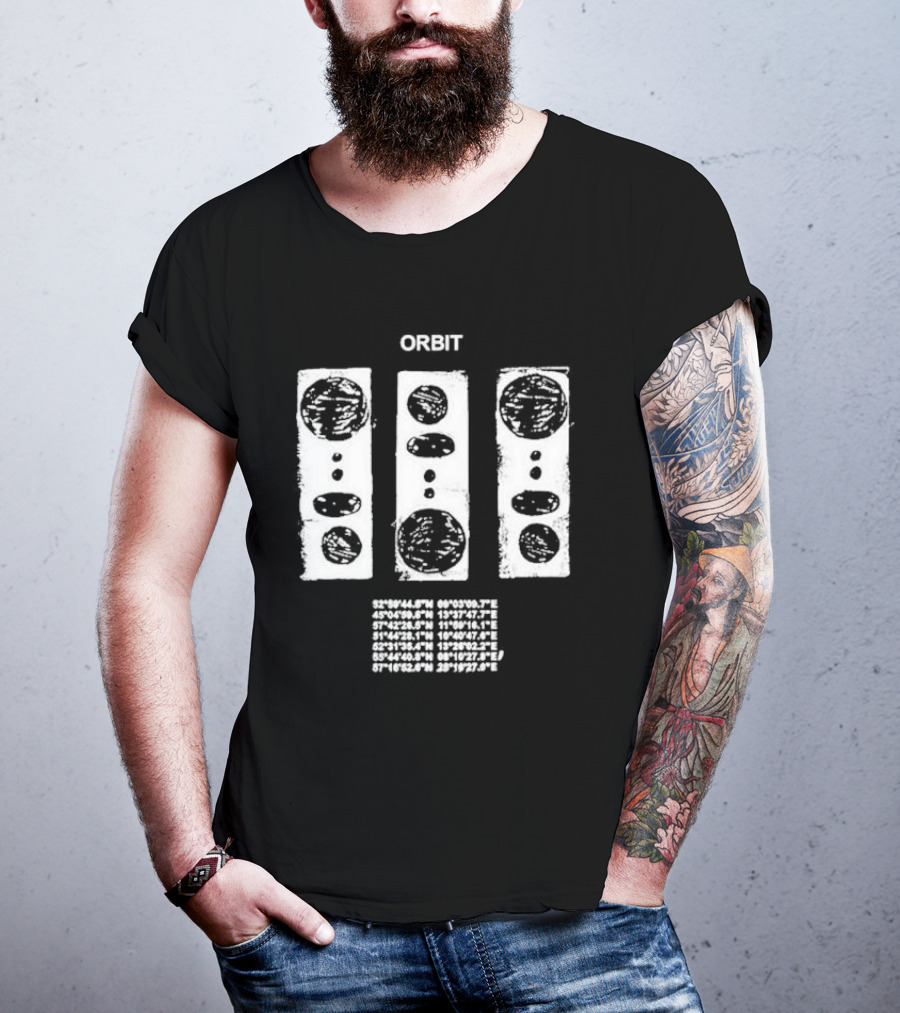 ORBIT Coordinates Abstract T-Shirt