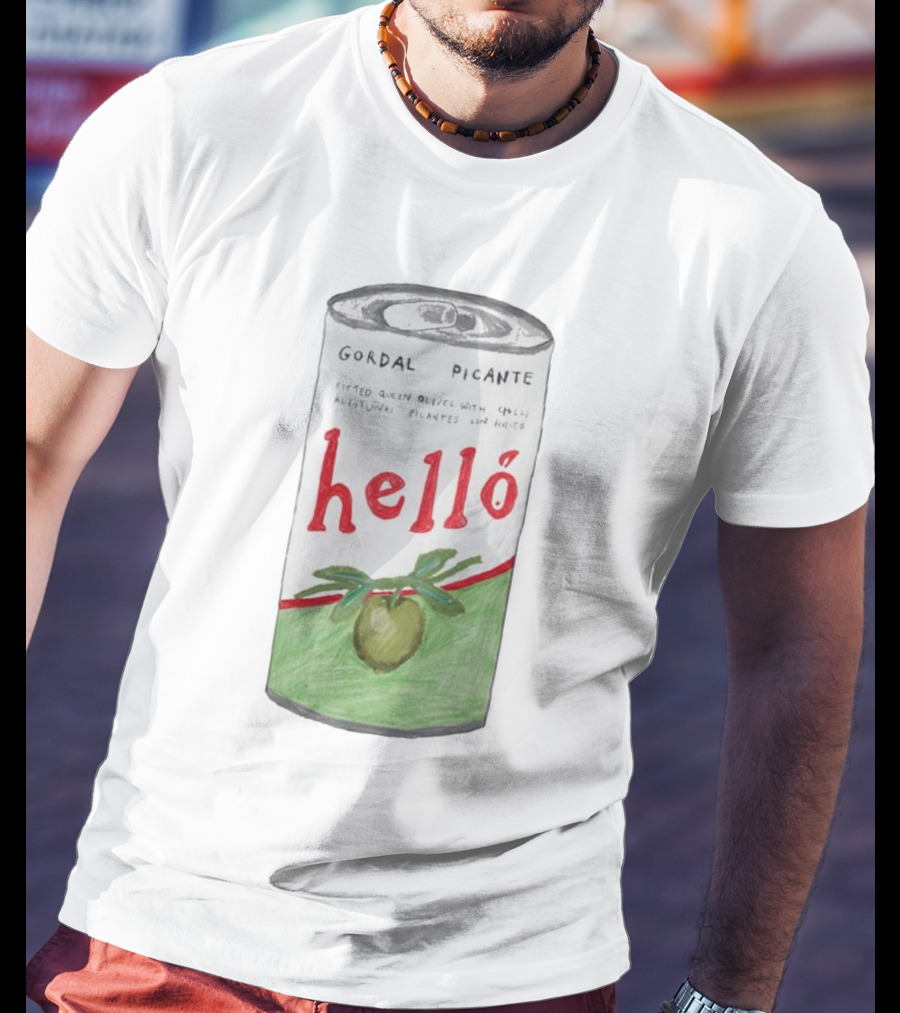 Helló Gordal Picante Pitted Queen Olives With Chili T-Shirt