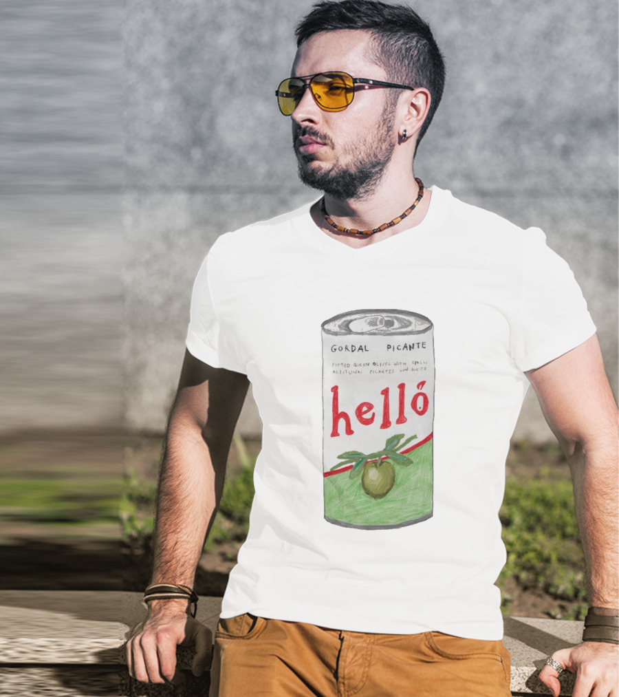 Helló Gordal Picante Pitted Queen Olives With Chili T-Shirt