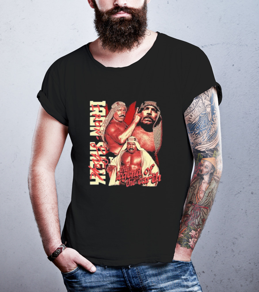 Iron Sheik The Legend Of The Earth Wrestling T-Shirt