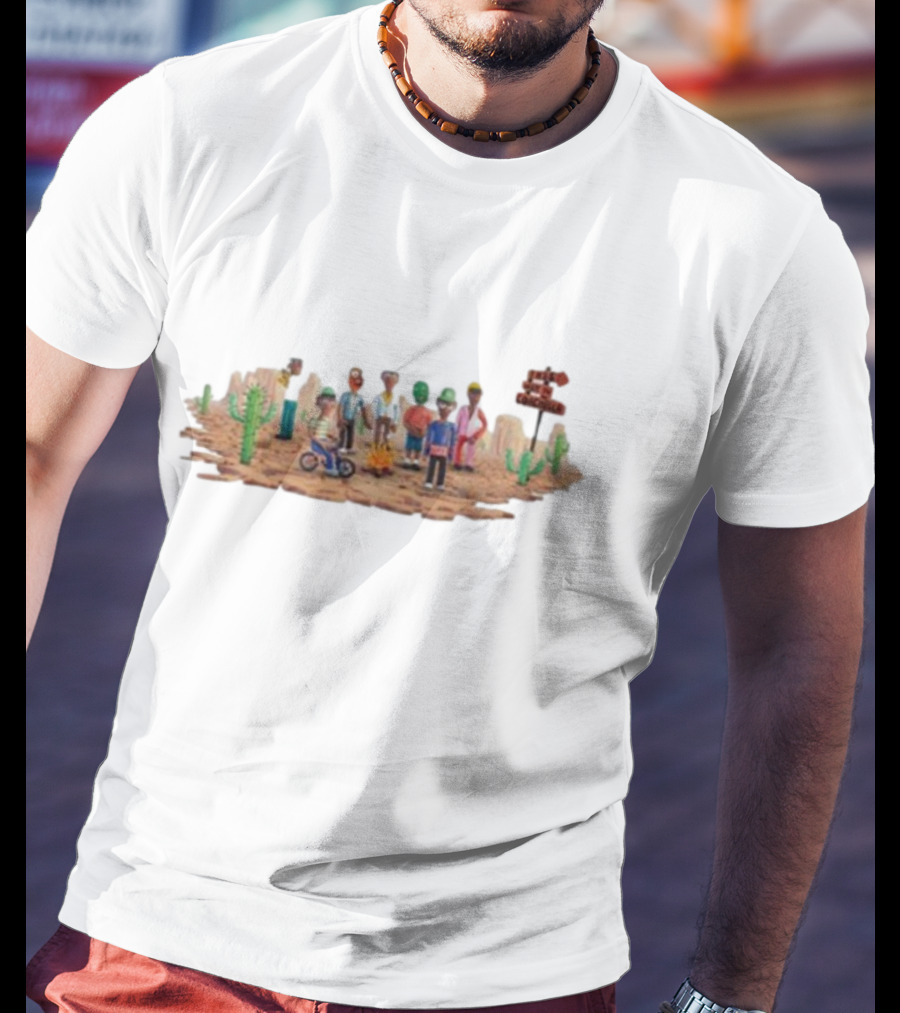 Livestream Tyler, The Creator Claymation Desert Scene T-Shirt