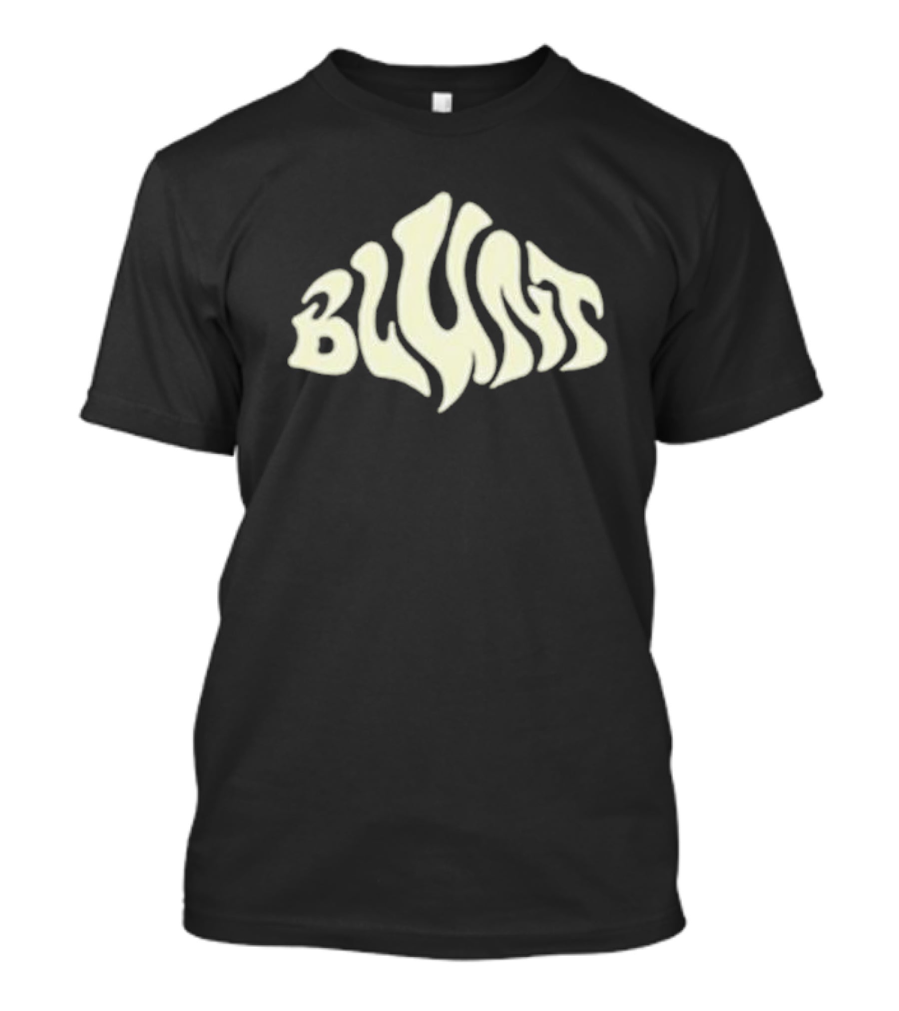 Blunt Psychedelic Typography Unknown Valley T-Shirt