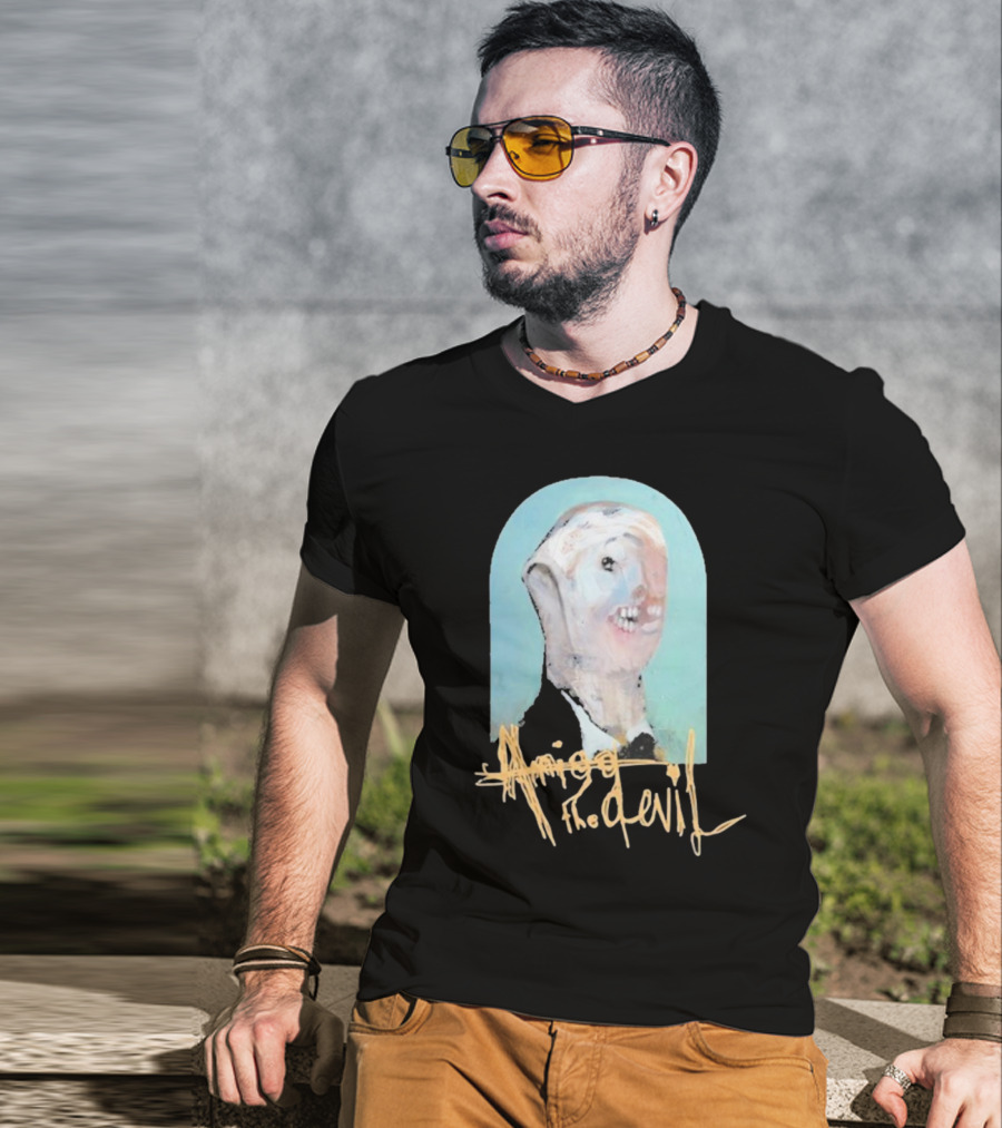 Amigo The Devil Canibal Within Cover T-Shirt