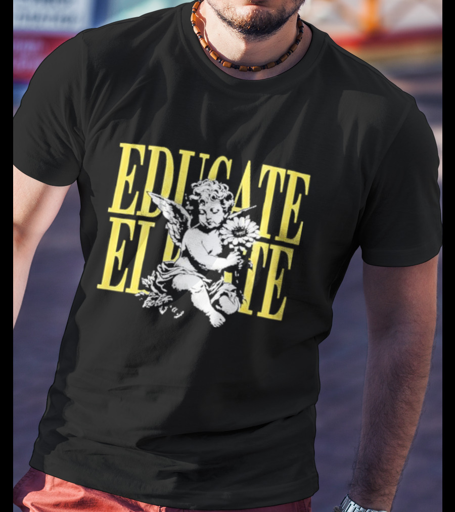 Educate Elevate Cherub Core T-Shirt