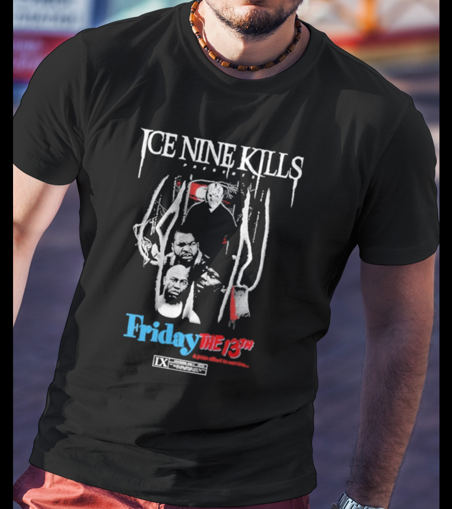 Ice Nine Kills Presents Friday The 13th Jason Lives Horror Icon T-Shirt