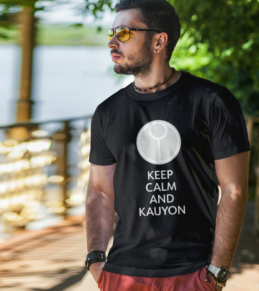 Keep Calm And Kauyon Tau Symbol Gaming Fandom T-Shirt