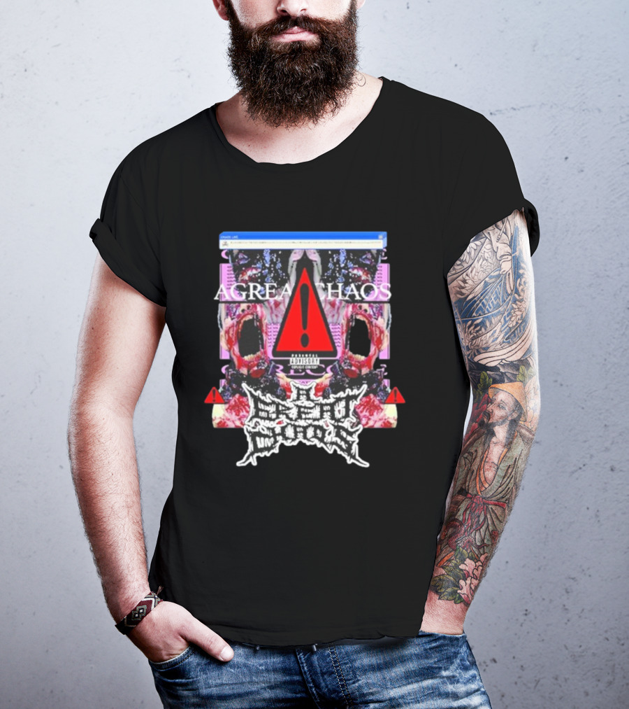 Ken Carson A Great Chaos Pink Error Warning T-Shirt