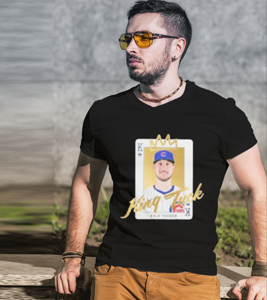 King Tuck Kyle Tucker Cubs Playing Card T-Shirt