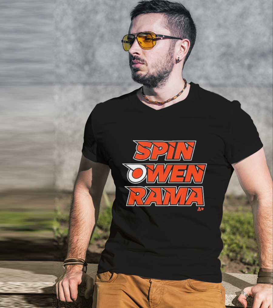 SPIN OWEN RAMA Tippett Style Retro T-Shirt