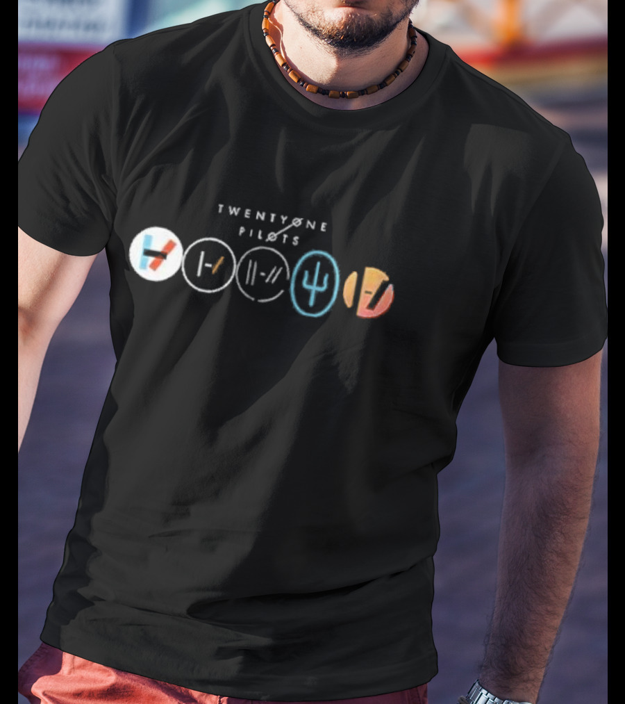 Twenty One Pilots Symbol Evolution All Eras T-Shirt