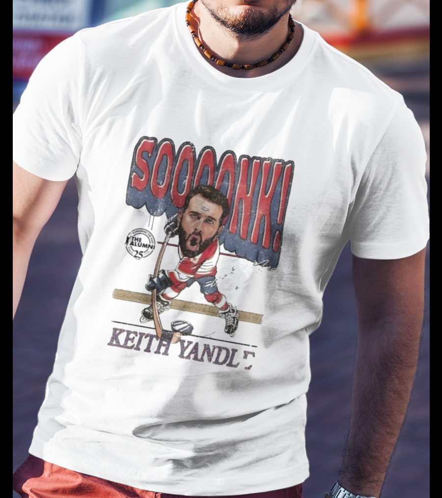 Spittin Chiclets Alumni Association Keith Yandle SOOONK T-Shirt