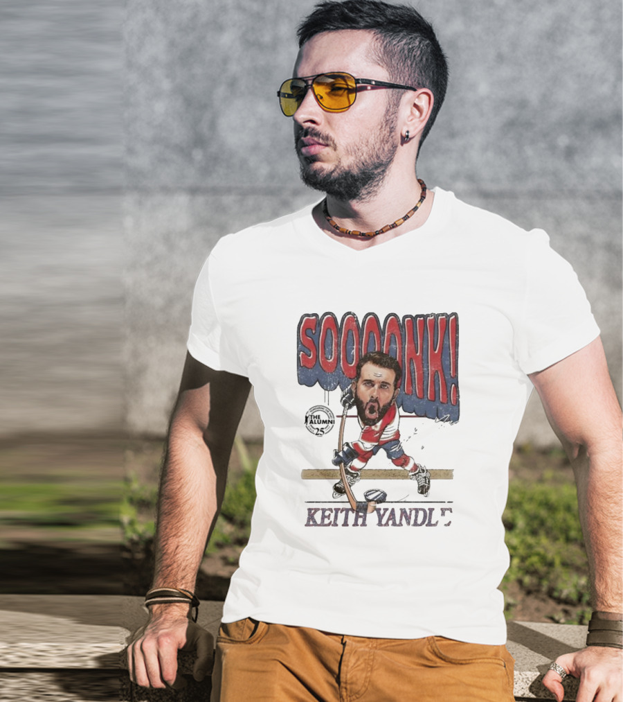Spittin Chiclets Alumni Association Keith Yandle SOOONK T-Shirt