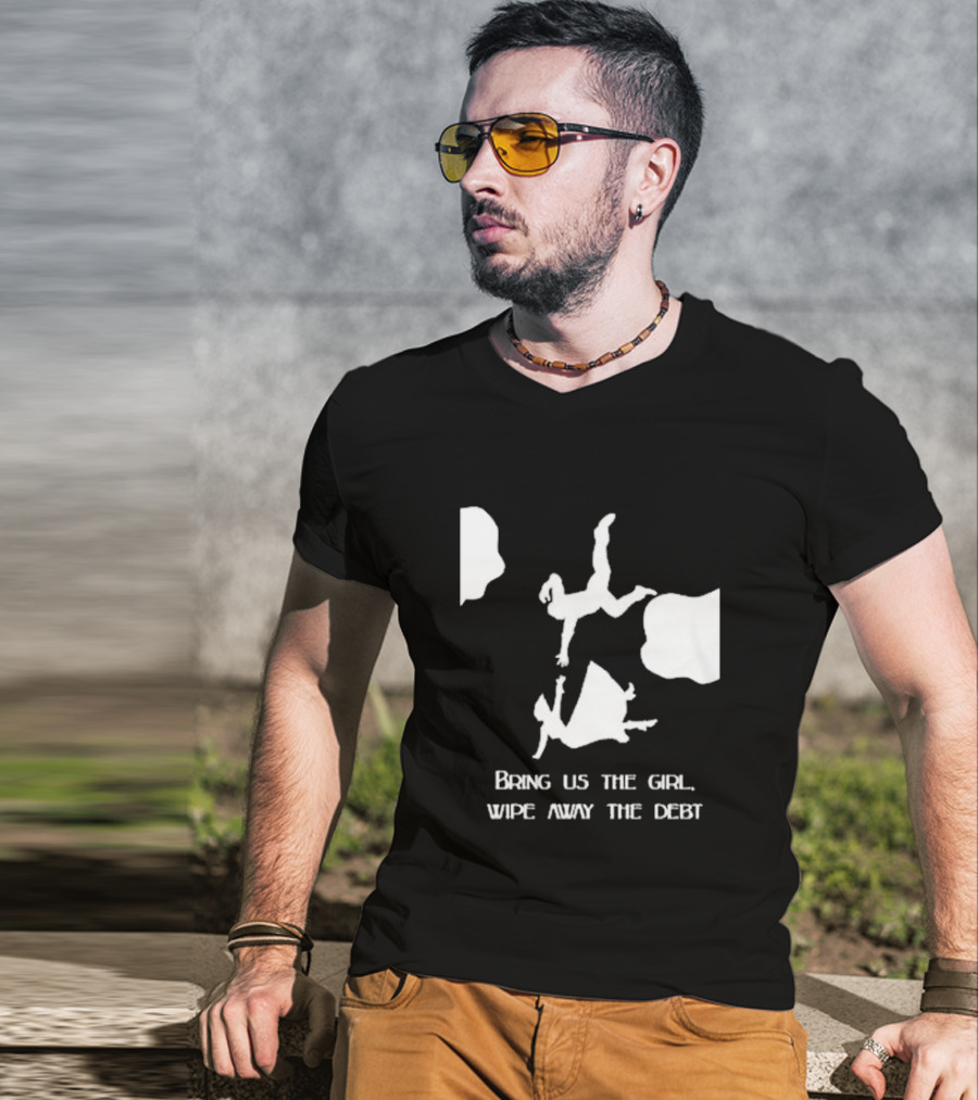Bioshock Infinite Bring Us The Girl Wipe Away The Debt Falling T-Shirt