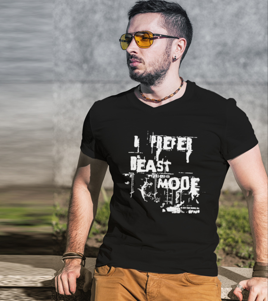 Gears Of War 3 I Prefer Beast Mode Epic Games 2011 T-Shirt