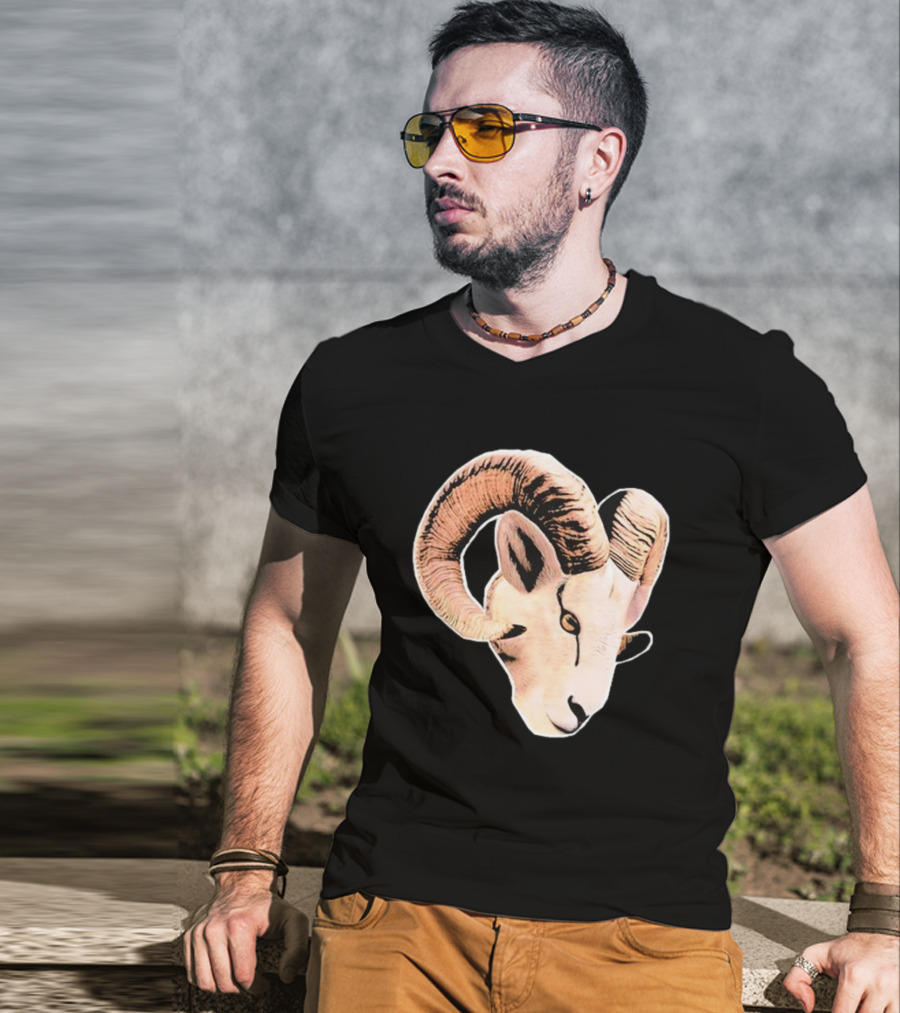 Golf X Rams Head Cutout T-Shirt