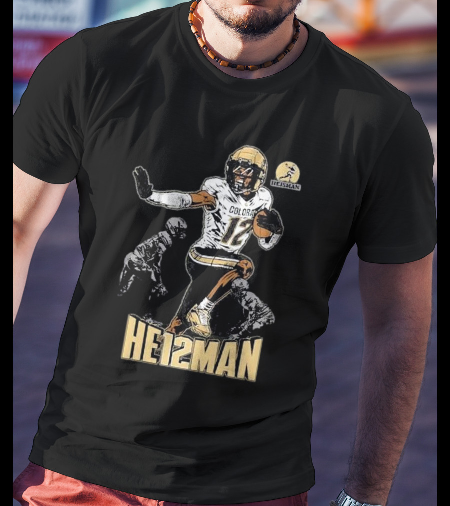 Heisman Colorado Football He12man Winner Travis Hunter T-Shirt