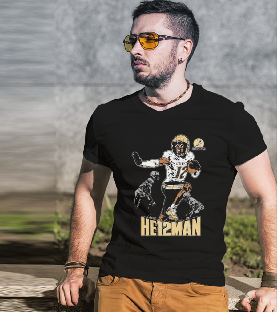 Heisman Colorado Football He12man Winner Travis Hunter T-Shirt