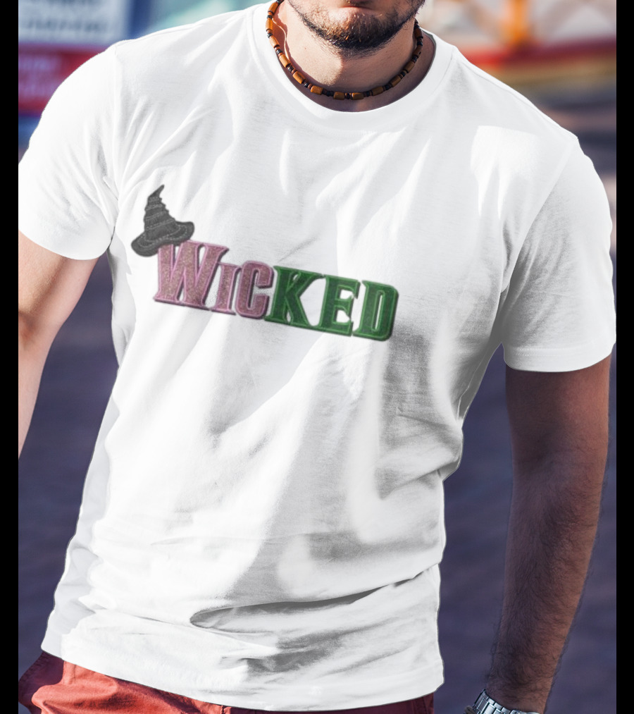 Wicked Wizard Hat Graphic Inspired By Wizard Of Oz T-Shirt