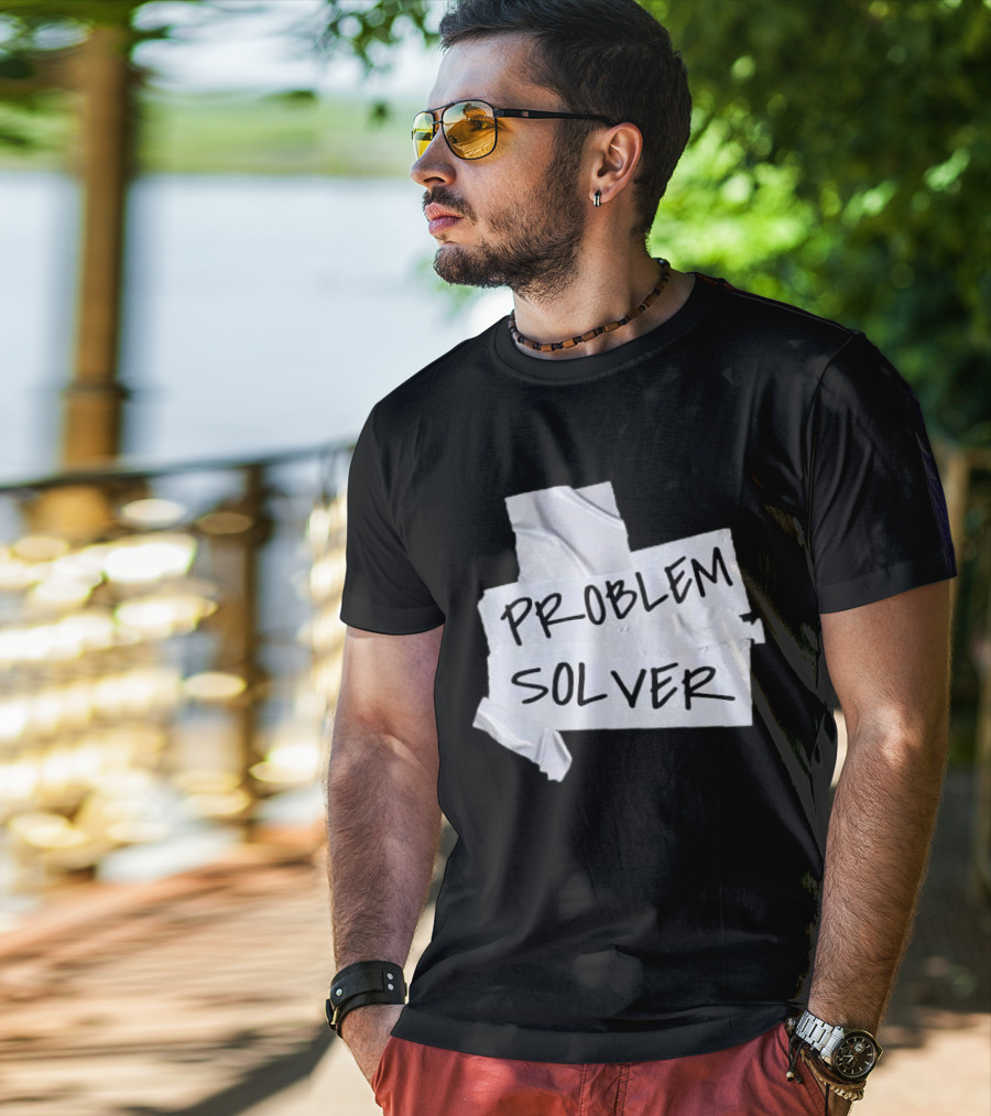 Problem Solver Silver Duct Tape Solution T-Shirt