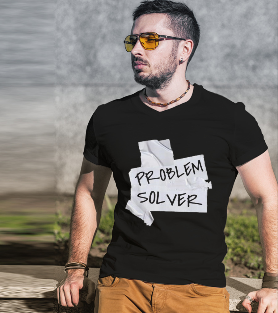 Problem Solver Silver Duct Tape Solution T-Shirt
