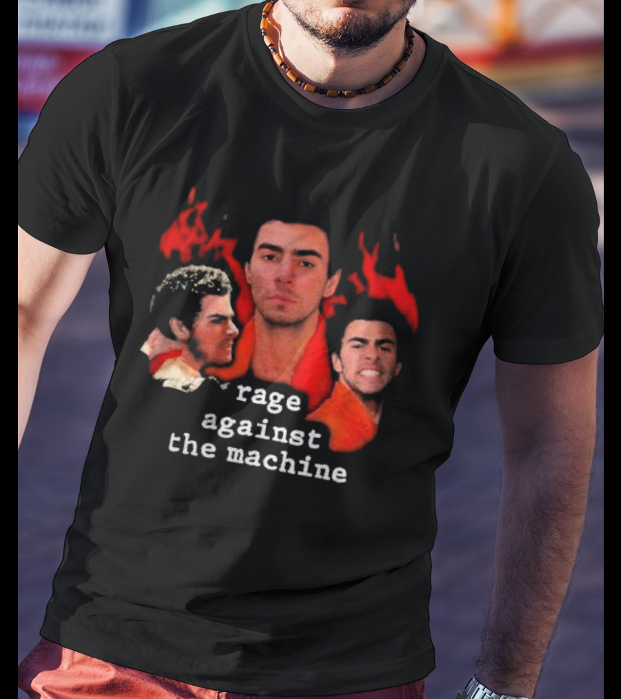 Rage Against The Machine Fiery Expression Trio T-Shirt