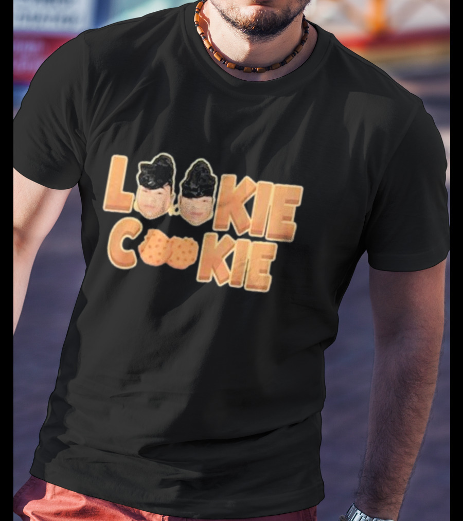 Turnuptwinstv X Lookie Cookie Faces And Text Fun T-Shirt