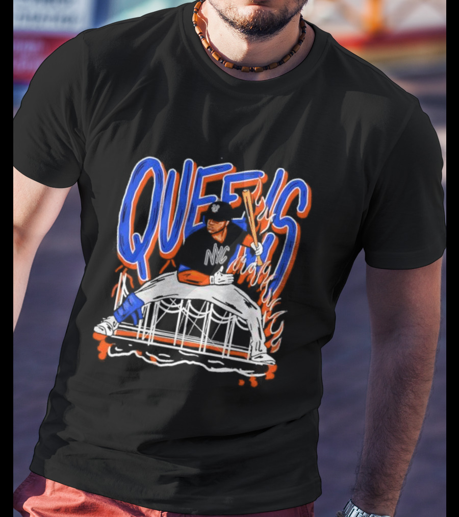 Soto Shuffle Queens NYC Baseball Bridge T-Shirt