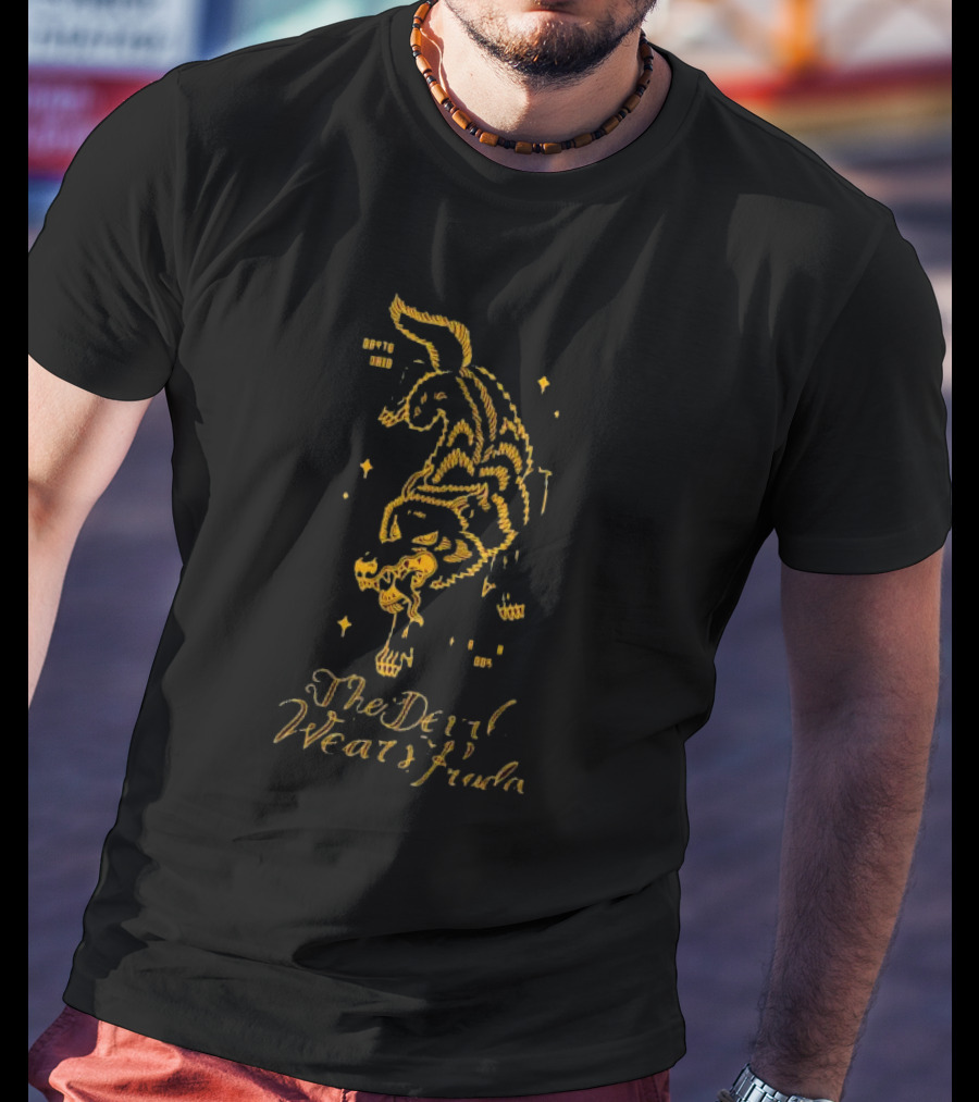 The Devil Wears Prada Wolf Dayton Ohio Established 2005 T-Shirt