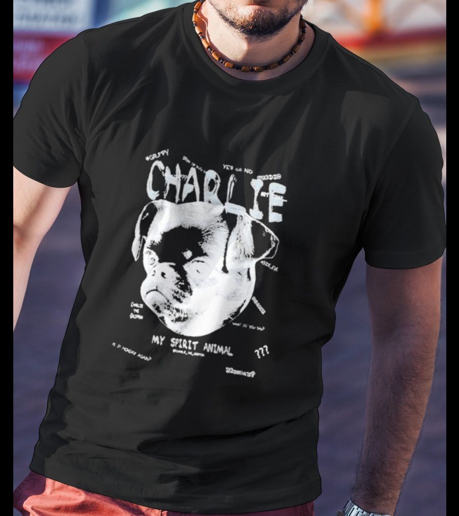 Charlie Griffon My Spirit Animal ??? Zen Surrendering Grumpy T-Shirt