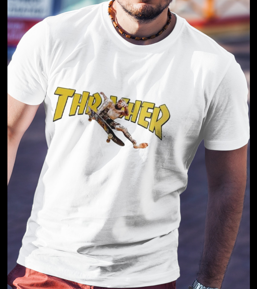 Atlas Thrasher Skateboarding T-Shirt