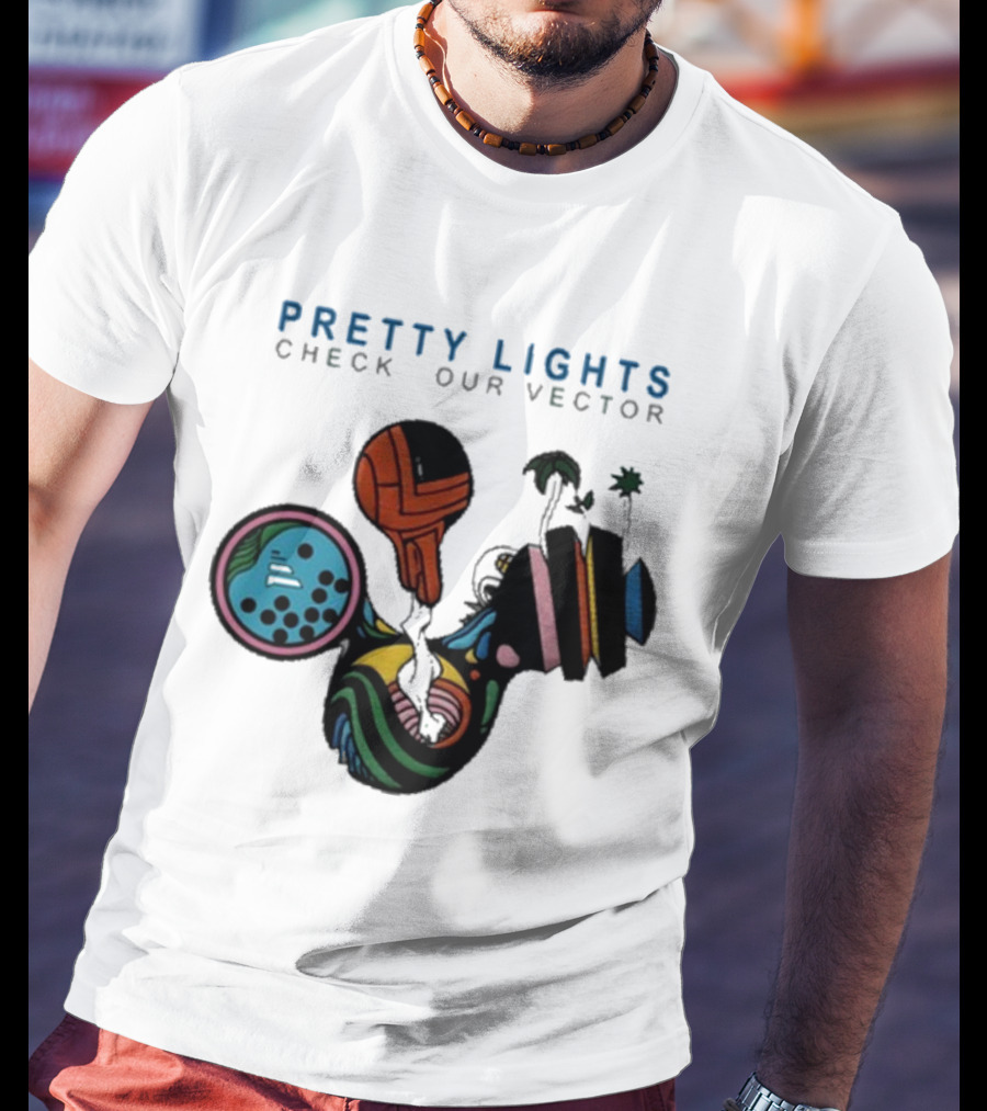 Pretty Lights Check Our Vector New T-Shirt