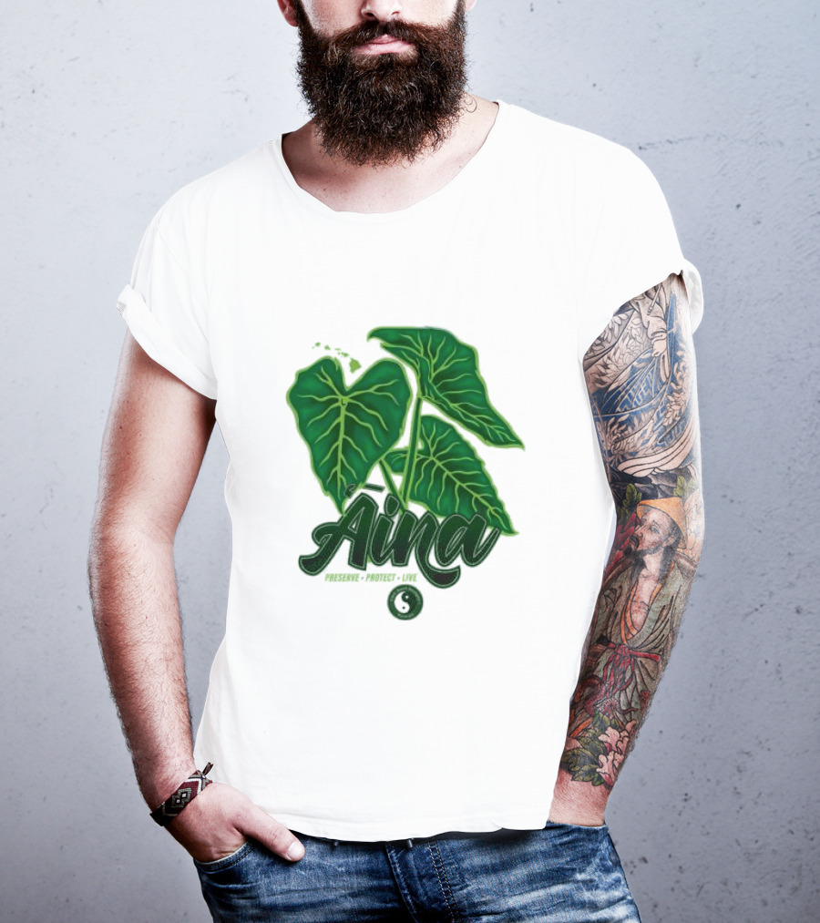 T&c Surf Triple Kalo Aina Preserve Protect Live T-Shirt