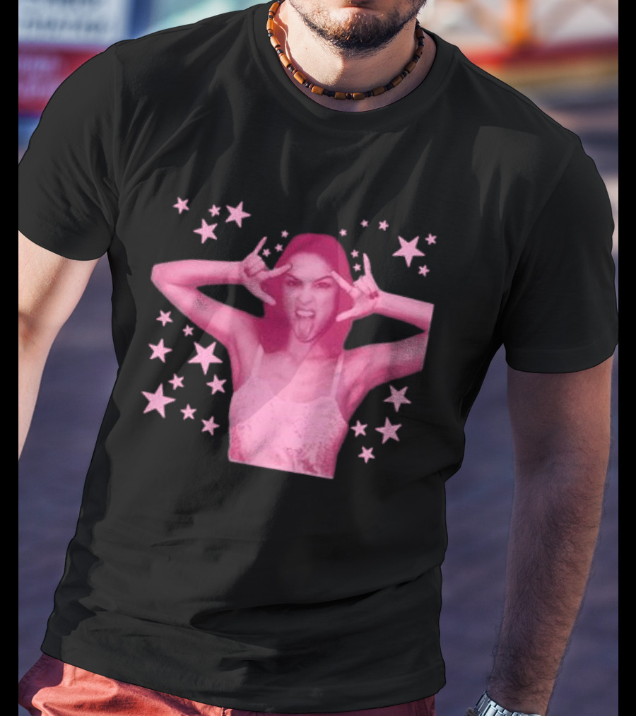 Olivia Rodrigo Spotify Wrapped Stars Pink Aesthetic T-Shirt