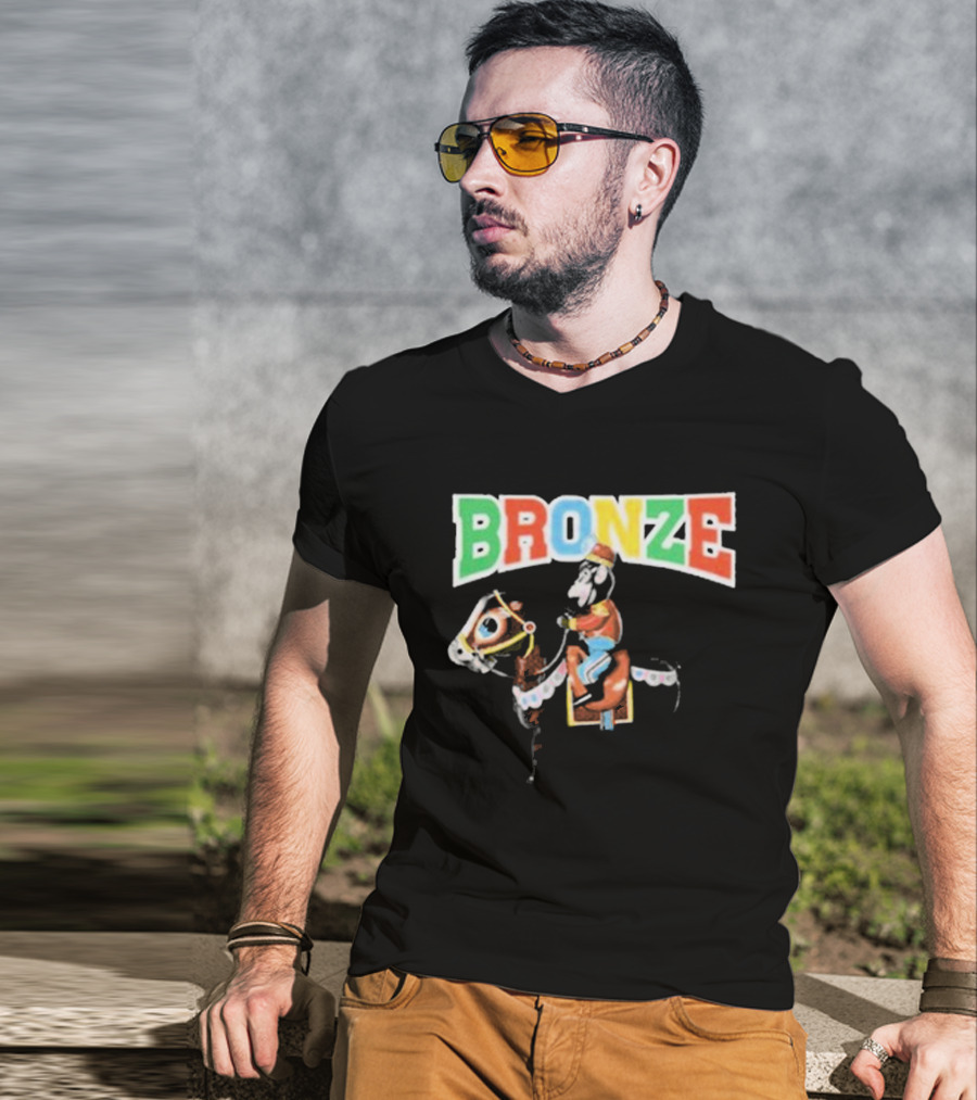 BRONZE 56k Cowboy Saddle T-Shirt