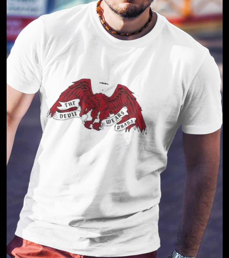 The Devil Wears Prada Eagle Banner T-Shirt