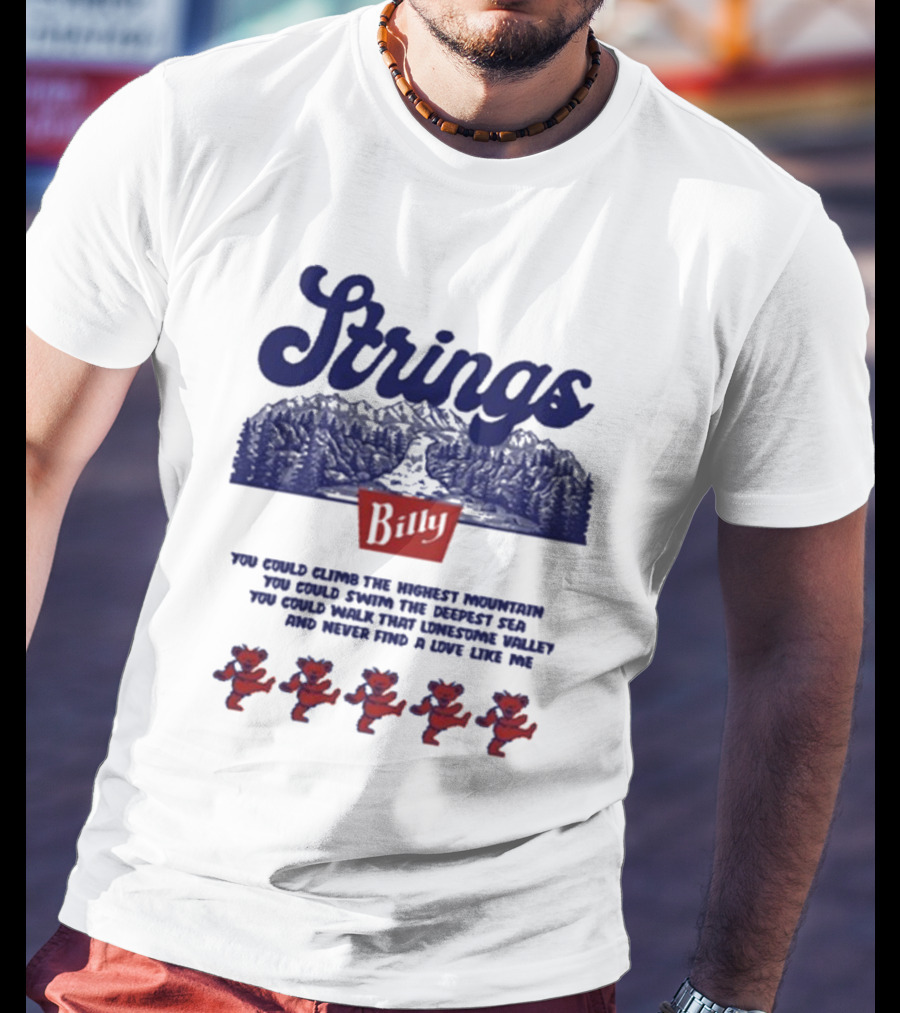 Strings Billy Mountain Valley Dancing Bears T-Shirt