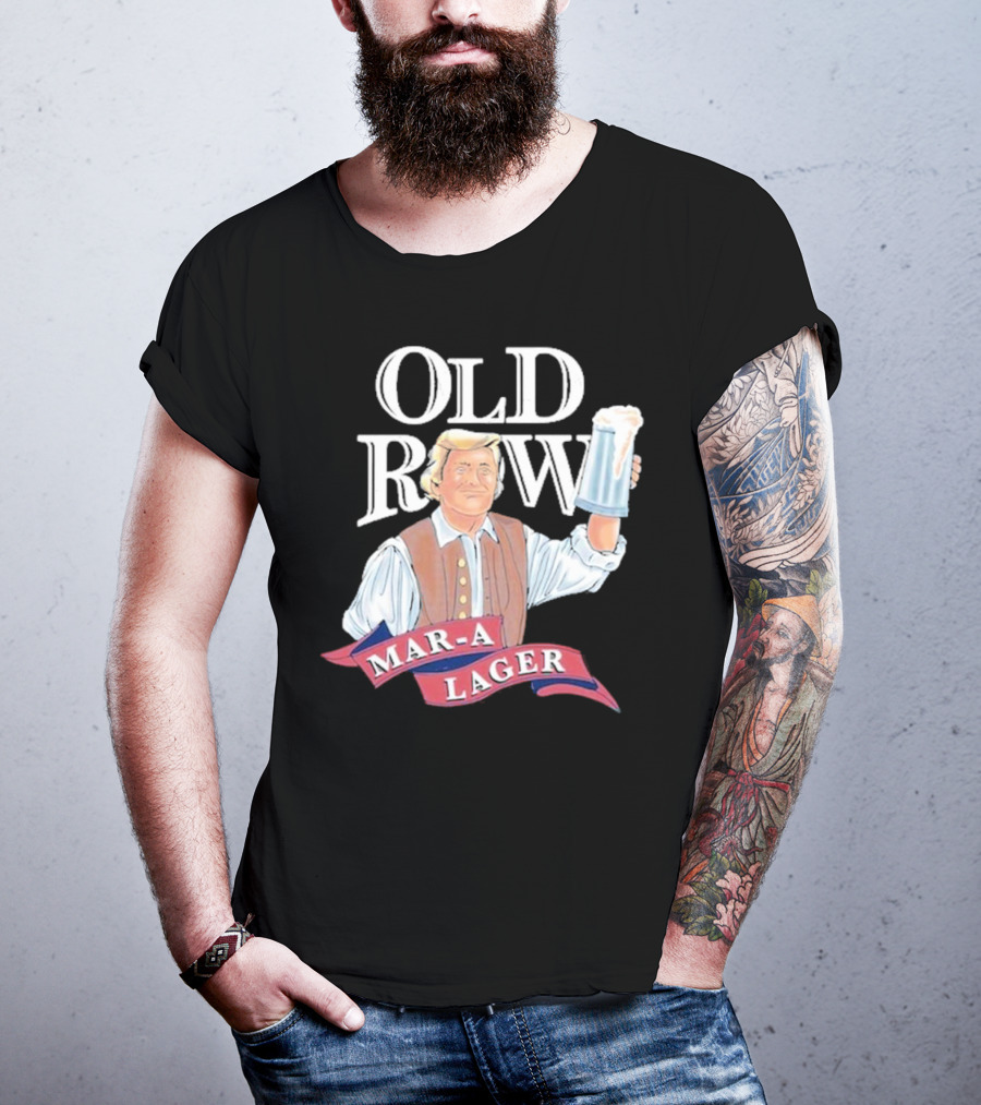 Old Row Mar-A Lager Vintage Style Cheers Figure T-Shirt