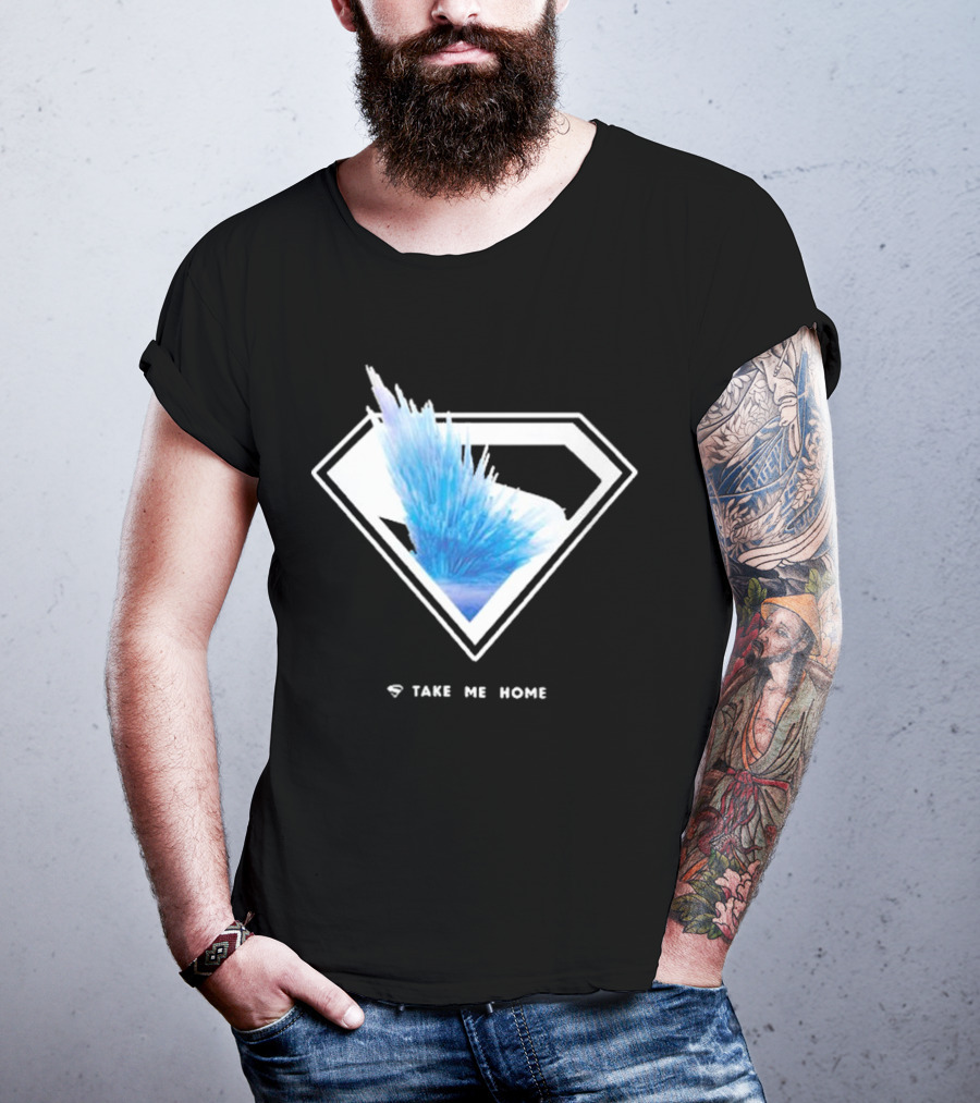 Uperman 2025 Take Me Home Ice Crystal Diamond Emblem T-Shirt