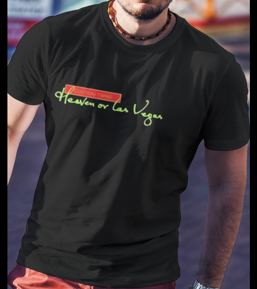 Cocteau Twins Heaven Or Las Vegas Neon Style T-Shirt