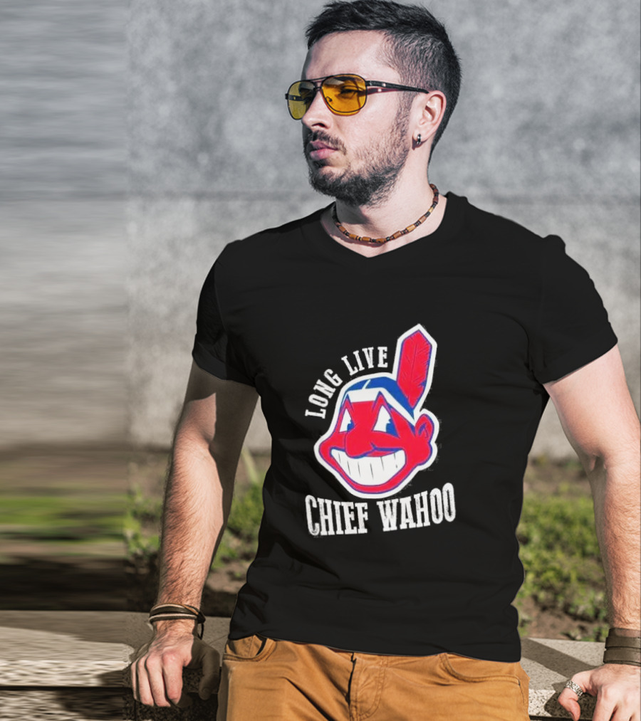 Long Live Chief Wahoo Cleveland Indians Vintage T-Shirt