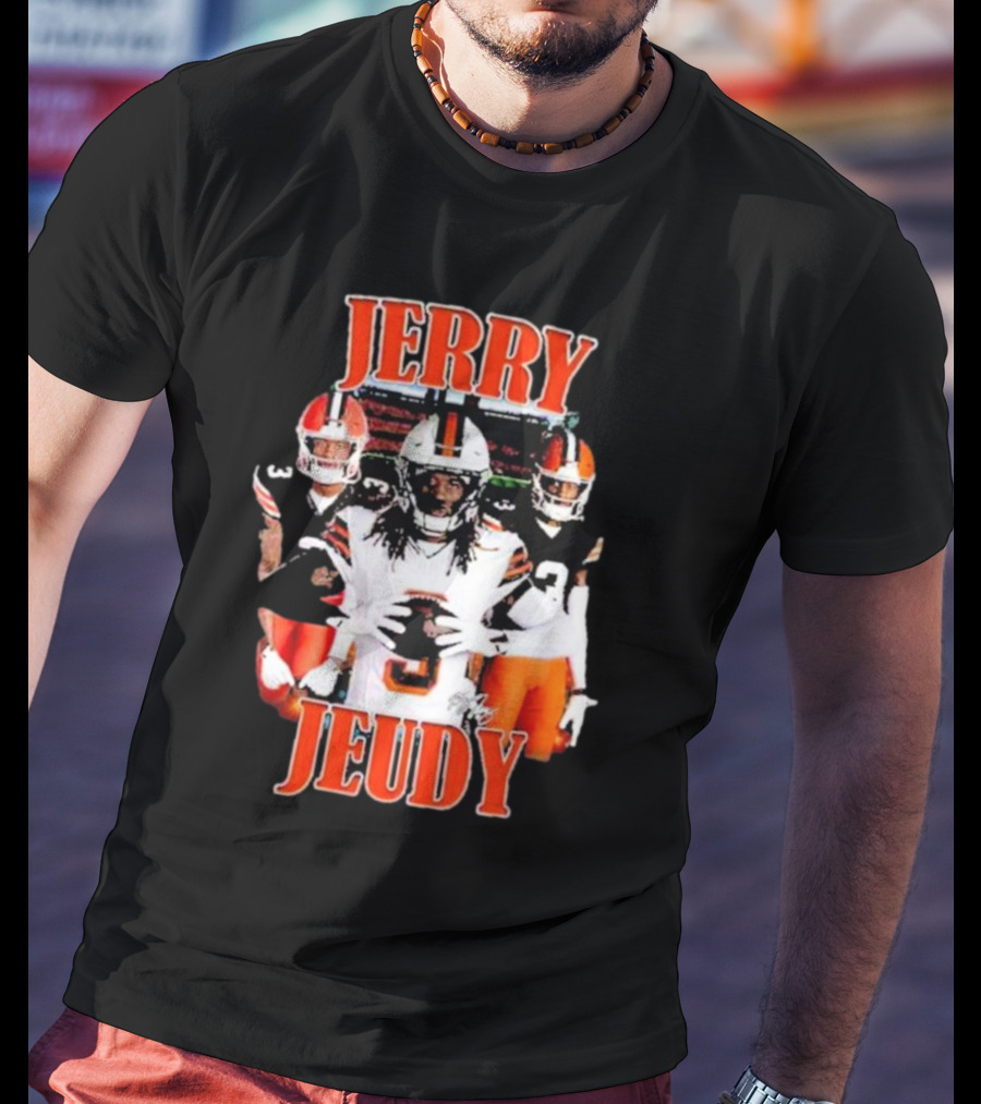 Jerry Jeudy Cleveland Browns Game Day Football Players T-Shirt